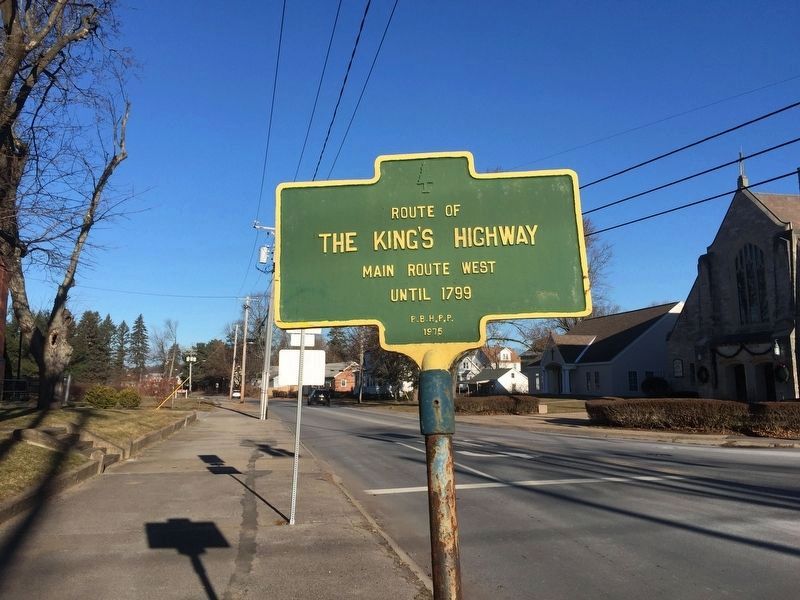 The Kings Highway Marker. Click for full size. The Kings Highway Marker image. Click for full size.