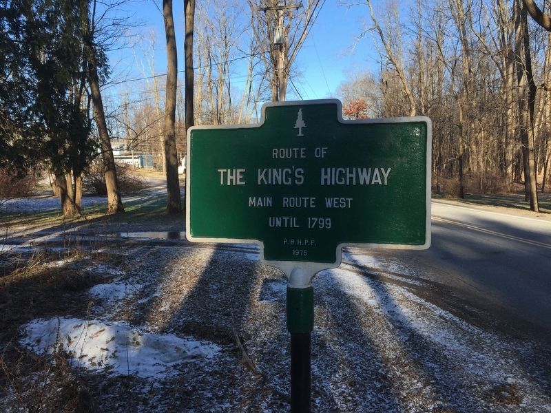 The Kings Highway Marker. Click for full size. The Kings Highway Marker image. Click for full size.