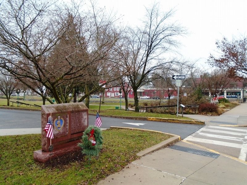 Purple Heart Memorial. Click for full size. Purple Heart Memorial image. Click for full size.
