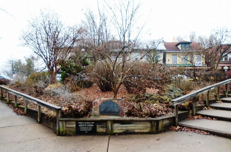 Gordon A. Hufnagle Park Marker. Click for full size. Gordon A. Hufnagle Park Marker image. Click for full size.
