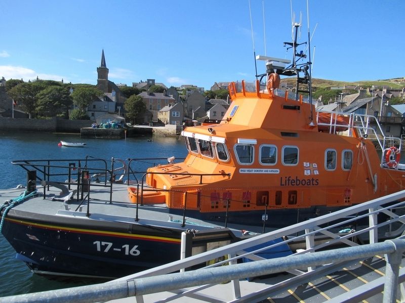 The Severn class lifeboat <i>Violet, Dorothy and Kathleen</i> image. Click for full size.