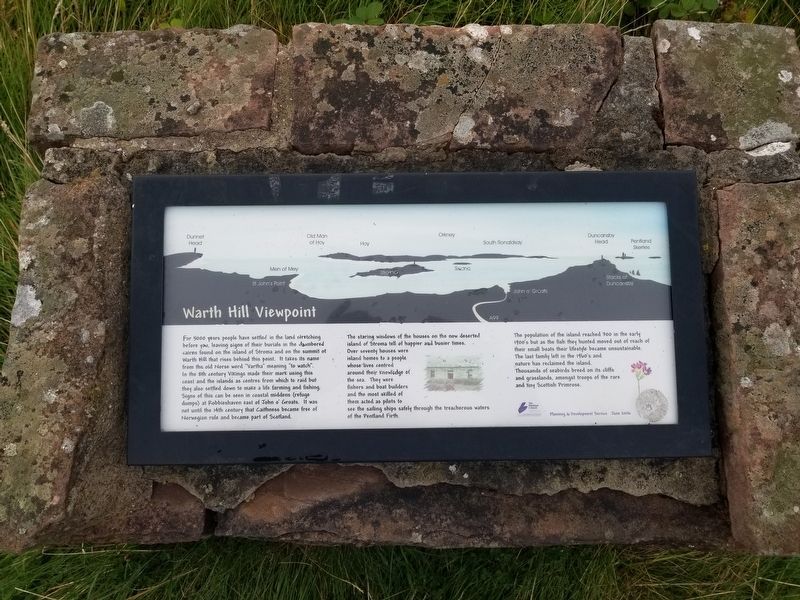 Warth Hill Viewpoint Historical Marker