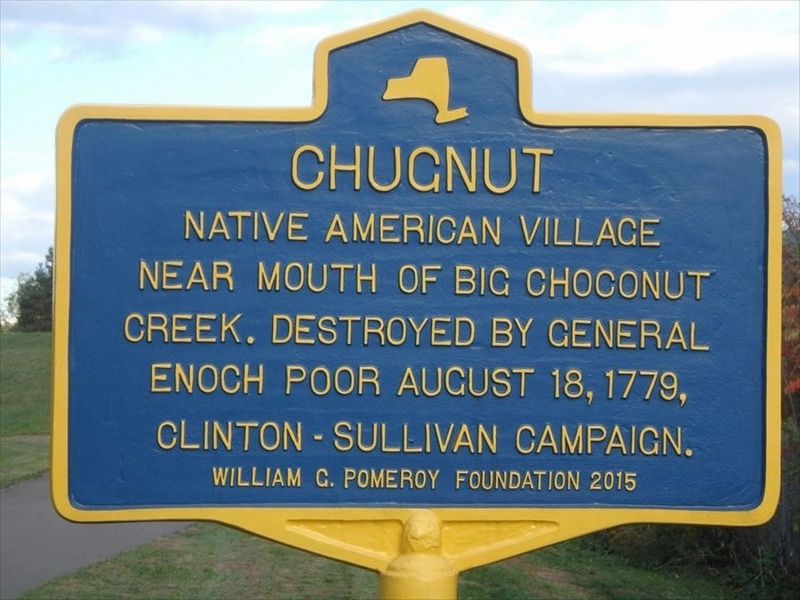 Chugnut Marker. Click for full size. Chugnut Marker image. Click for full size.