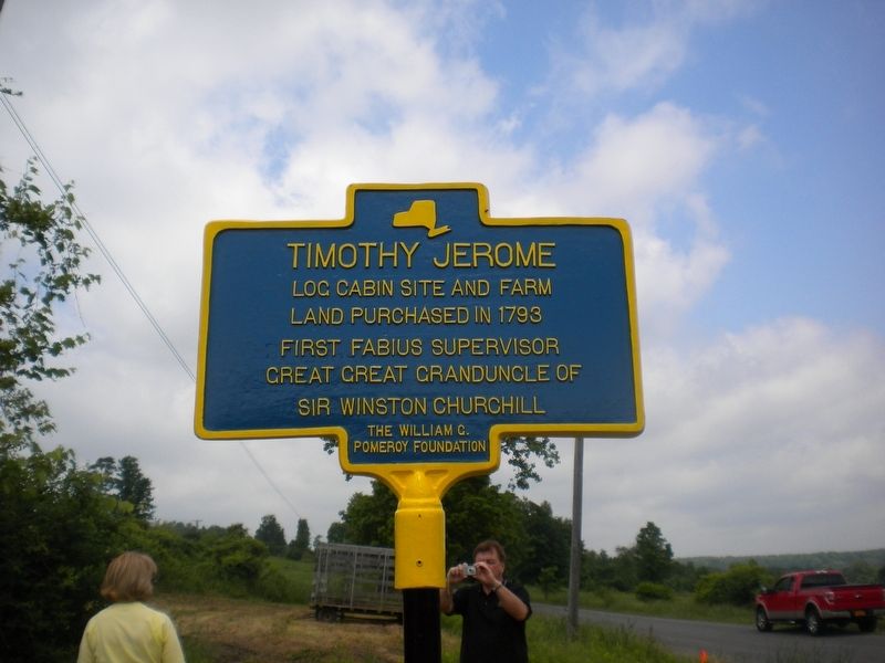 Timothy Jerome Marker. Click for full size. Timothy Jerome Marker image. Click for full size.