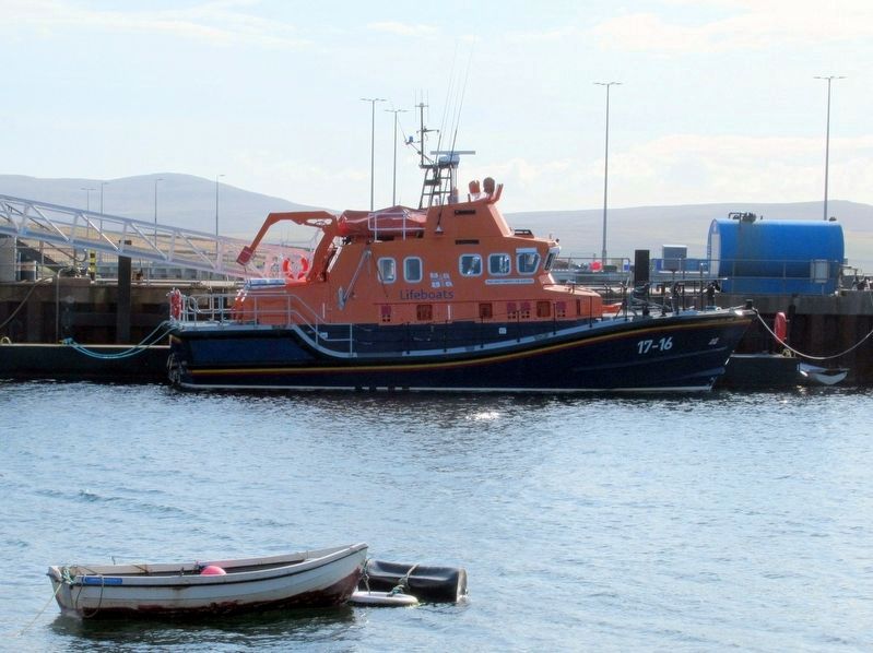 The Severn class lifeboat Violet, Dorothy and Kathleen. Click for full size. The Severn class lifeboat Violet, Dorothy and Kathleen image. Click for full size.