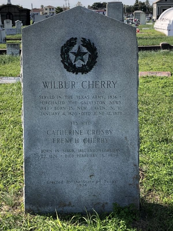 Wilbur Cherry Marker image. Click for full size.