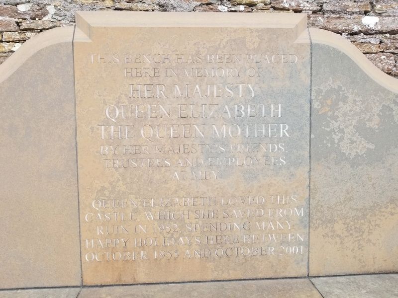 Royal Visit - Castle of Mey Marker. Click for full size. Royal Visit - Castle of Mey Marker image. Click for full size.