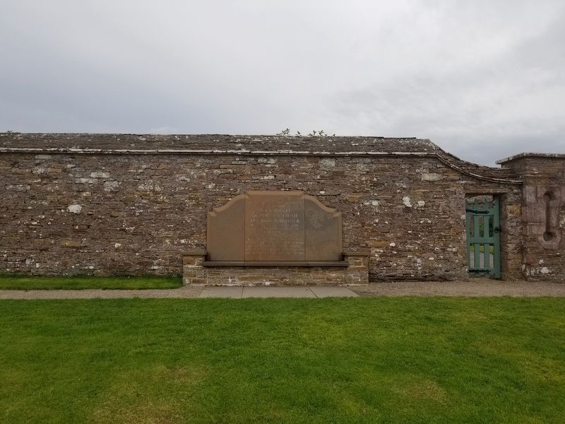 Royal Visit - Castle of Mey Marker. Click for full size. Royal Visit - Castle of Mey Marker image. Click for full size.