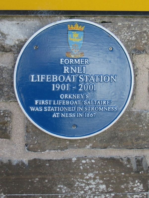 RNLI Lifeboat Station Marker image. Click for full size.