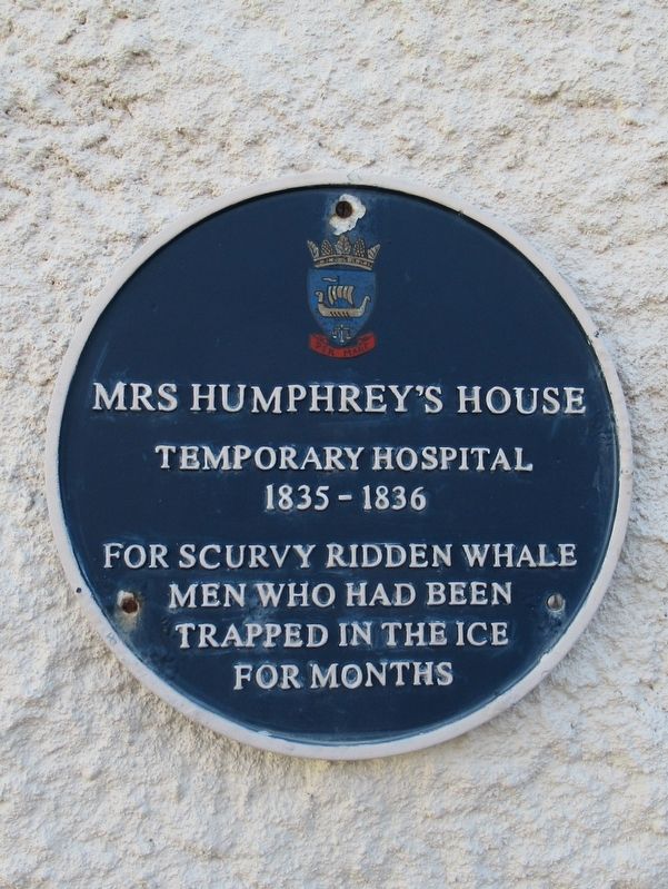 Mrs Humphreys House Marker image. Click for full size.