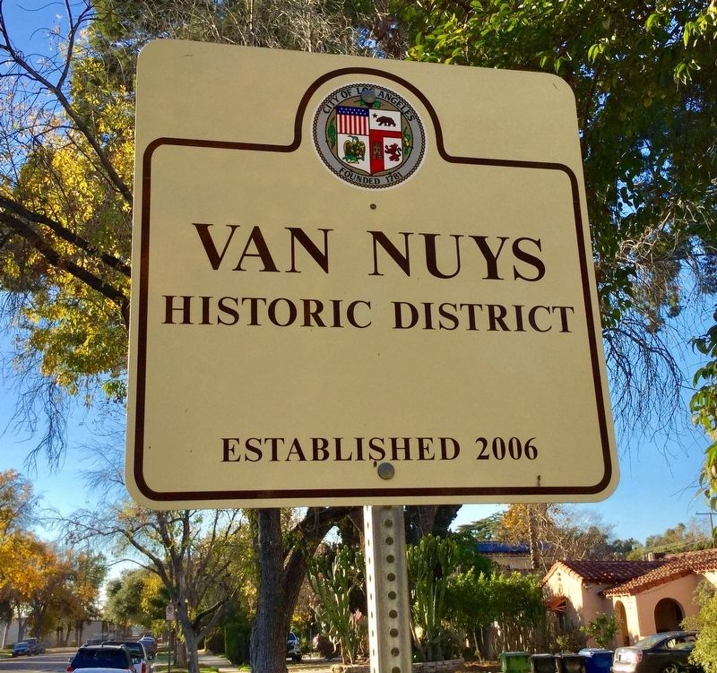 Van Nuys Historic District image. Click for full size.