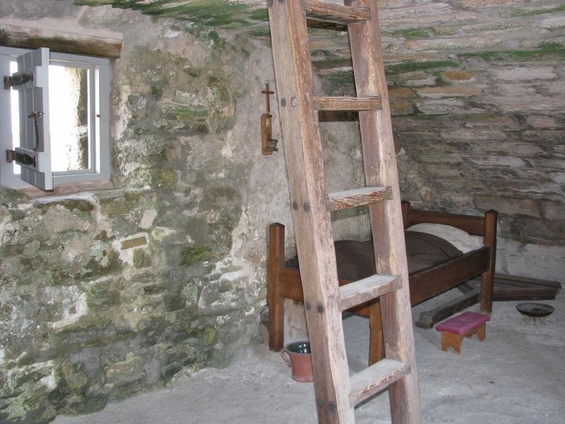 Fort Matanzas Interior (<i>showing coquina block construction</i>). Click for full size. Fort Matanzas Interior (<i>showing coquina block construction</i>) image. Click for full size.