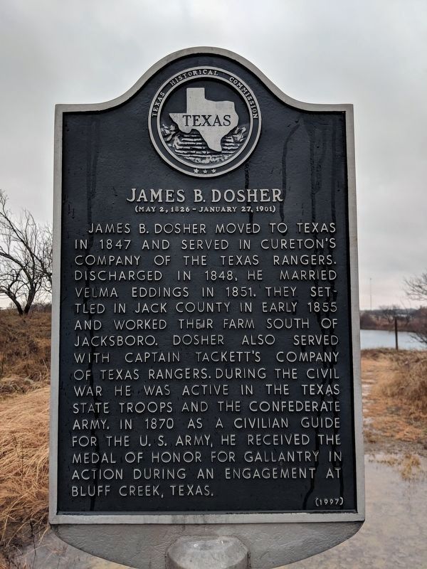 James B. Dosher Marker image. Click for full size.