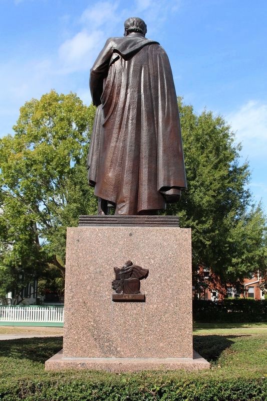 Mirabeau B. Lamar Monument Rear image. Click for full size.