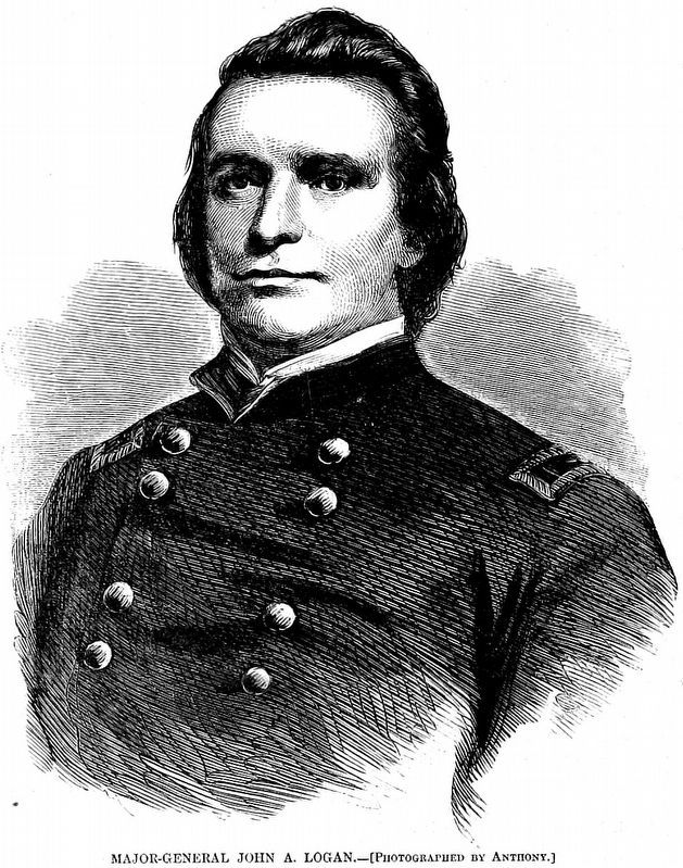 Major-General John A. Logan image. Click for full size.