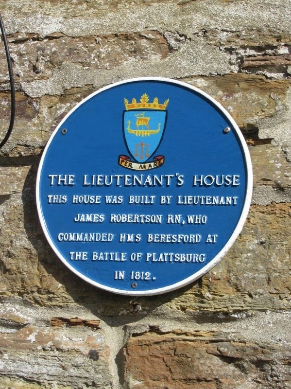 The Lieutenant’s House Marker. Click for full size. The Lieutenant’s House Marker image. Click for full size.