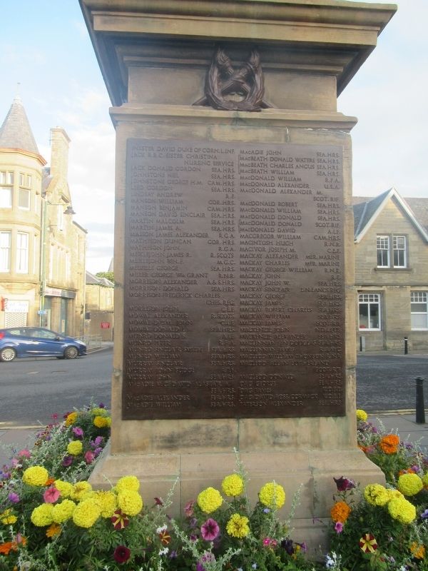 Thurso War Memorial. Click for full size. Thurso War Memorial image. Click for full size.