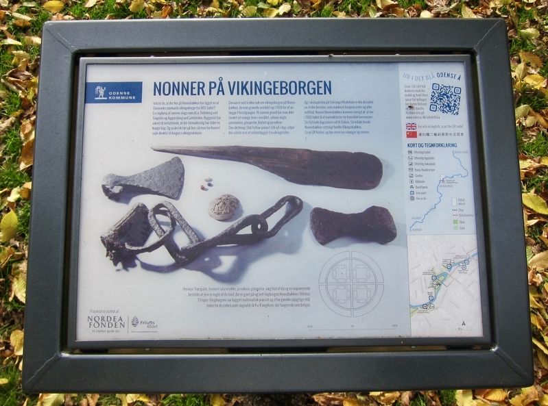 Nonner på Vikingborgen / Nuns at the Viking Fortress Marker image. Click for full size.