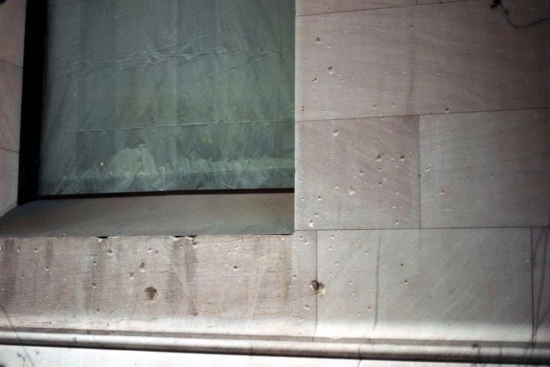 J.P. Morgan Building scars image. Click for full size.