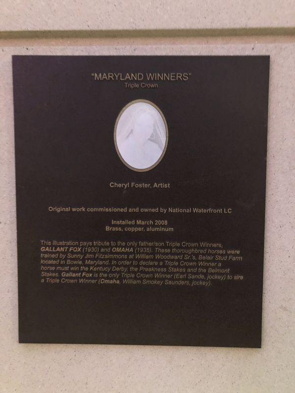 Triple Crown Marker image. Click for full size.