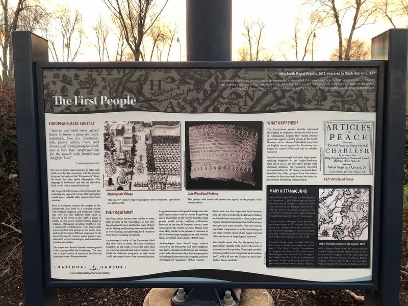 The First People Marker. Click for full size. The First People Marker image. Click for full size.