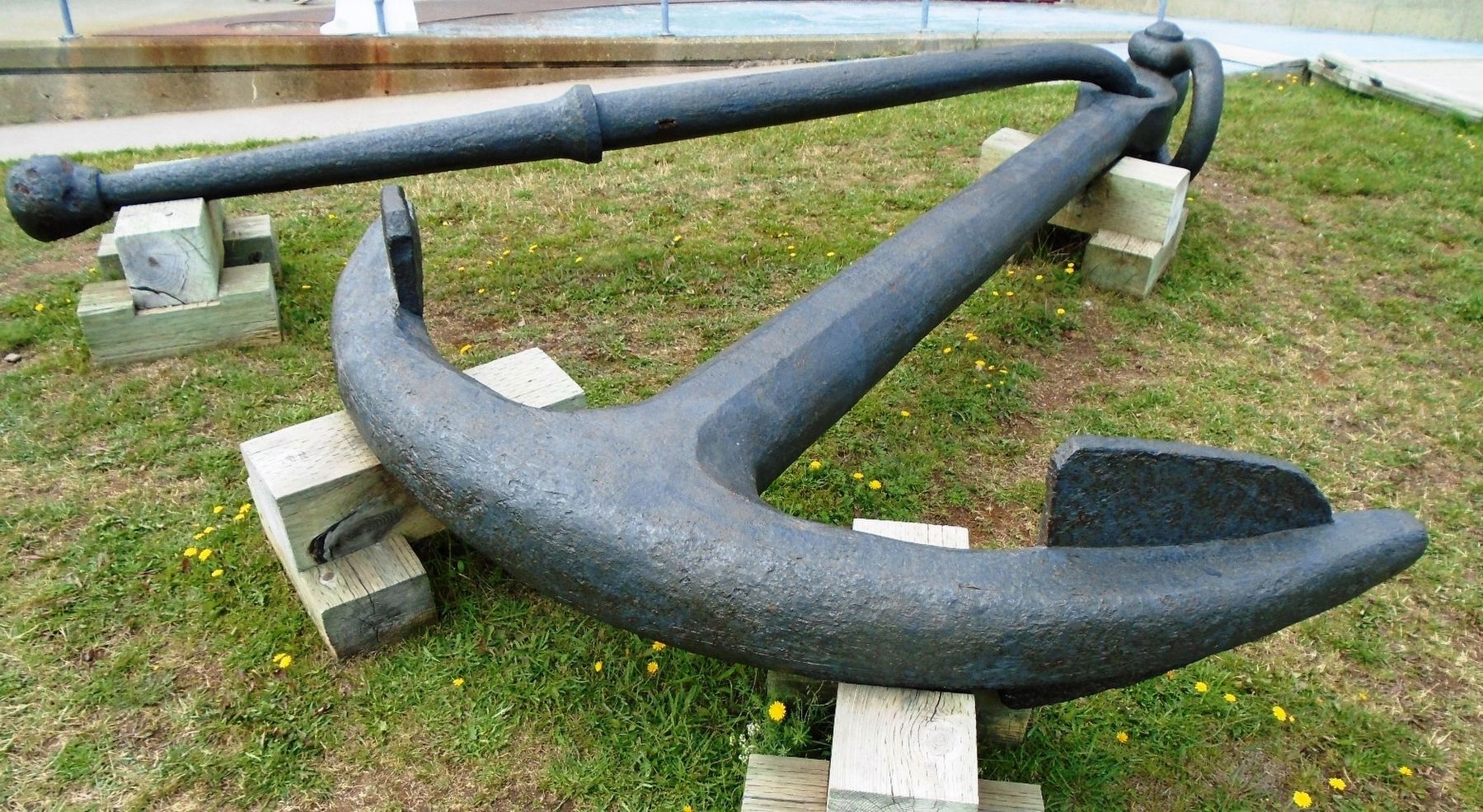 Ancre de service de l'<i>Empress of Ireland</i> Service Anchor. Click for full size. Ancre de service de l'<i>Empress of Ireland</i> Service Anchor image. Click for full size.