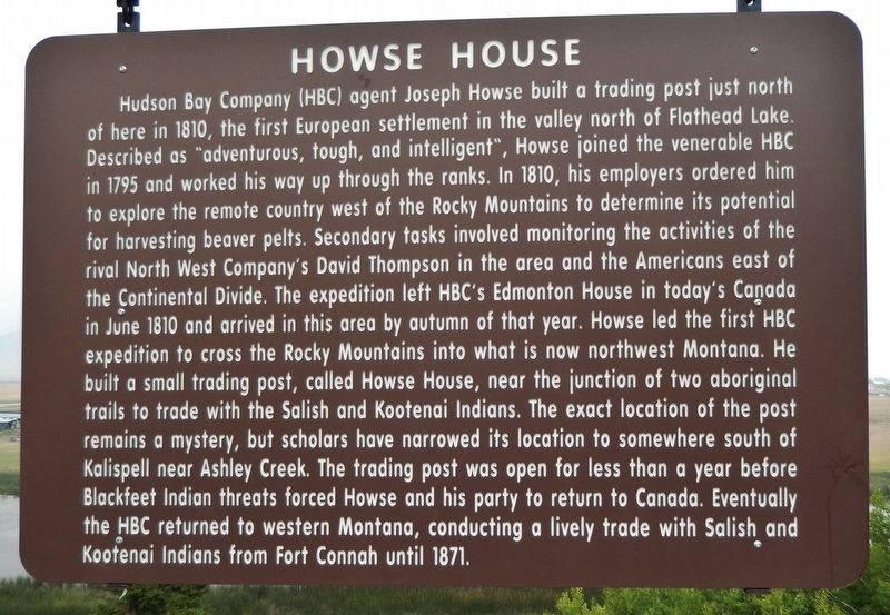 Howse House Marker image. Click for full size.