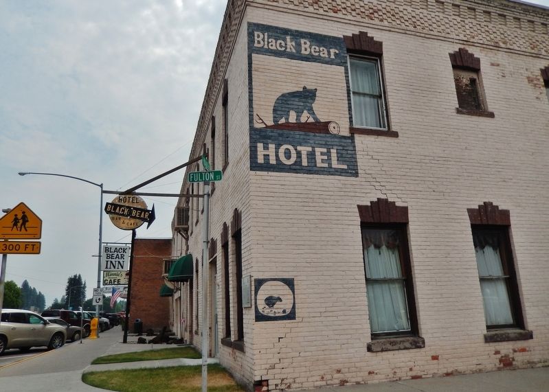 Ward Hotel / Black Bear Hotel (<i>northeast corner view</i>) image. Click for full size.