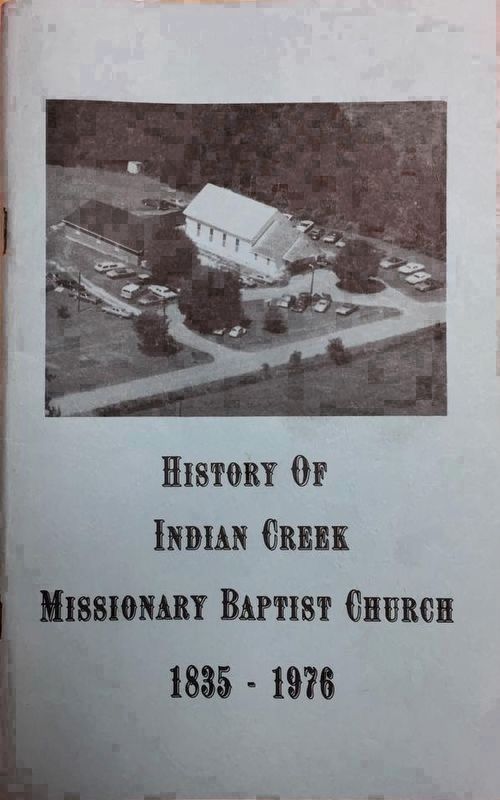 Indian Creek Baptist Church image. Click for full size.