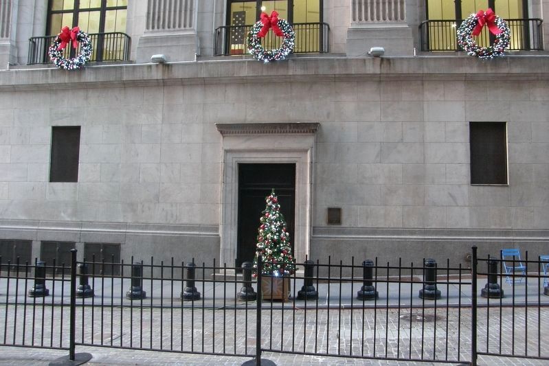 The Wall Street Journal Marker. Click for full size. The Wall Street Journal Marker image. Click for full size.
