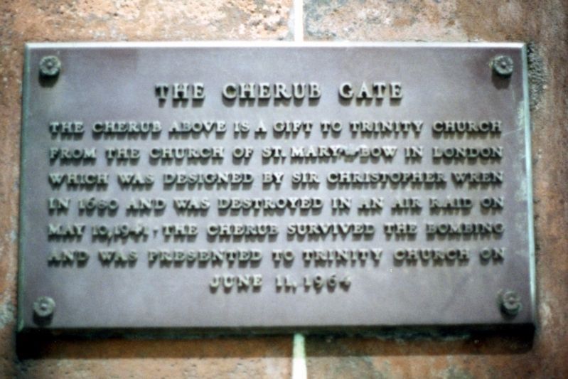 The Cherub Gate Marker image. Click for full size.