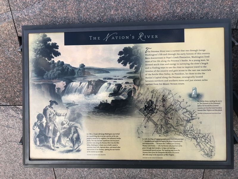 The Nation's River Marker. Click for full size. The Nation's River Marker image. Click for full size.