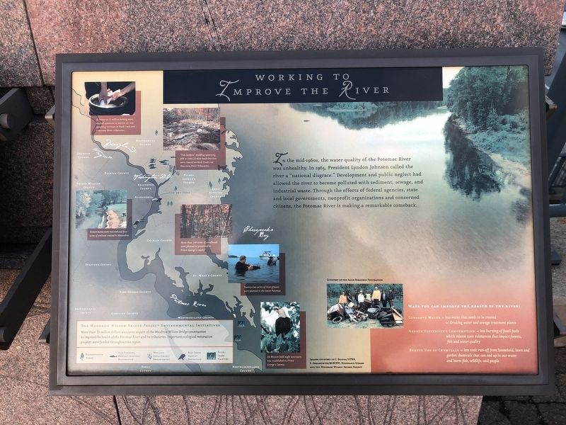 Working to Improve the River Marker. Click for full size. Working to Improve the River Marker image. Click for full size.