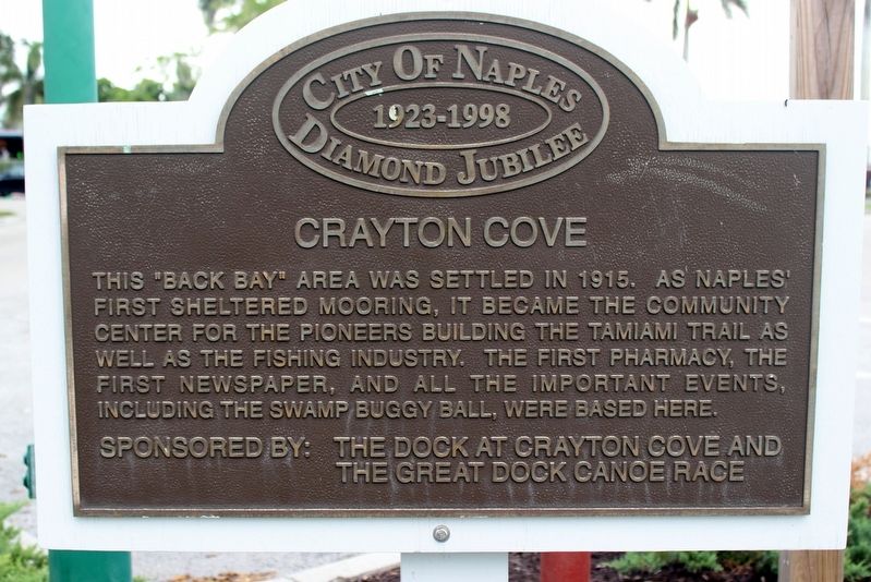 Crayton Cove Marker image. Click for full size.