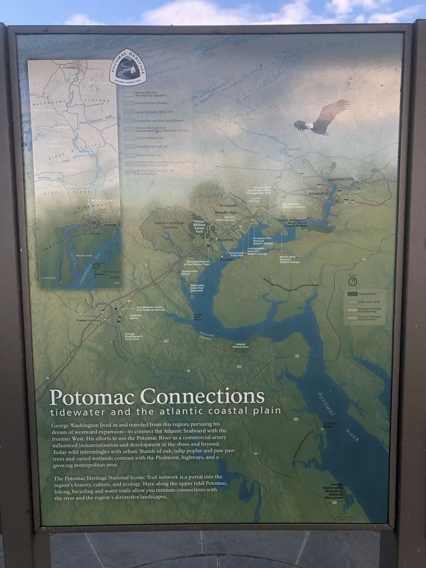 Potomac Connections Marker. Click for full size. Potomac Connections Marker image. Click for full size.