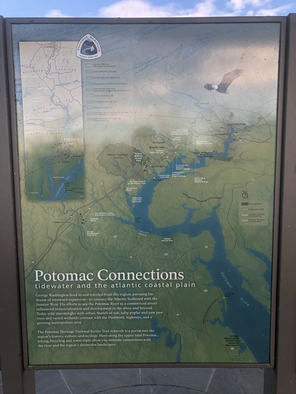 Potomac Connections Marker image. Click for full size.