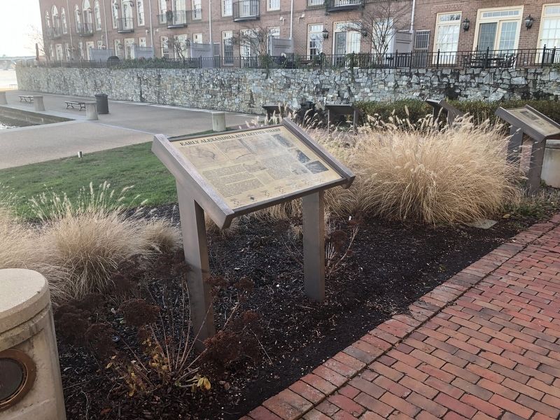 Early Alexandria and Keith's Wharf Marker. Click for full size. Early Alexandria and Keith's Wharf Marker image. Click for full size.