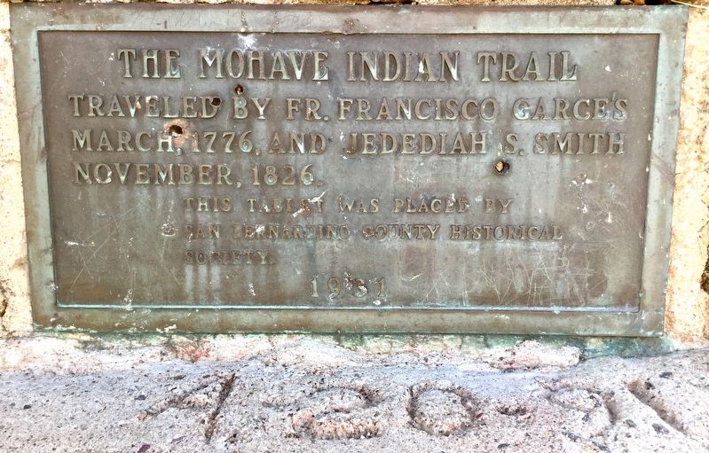 Garces-Smith Monument. Click for full size. Garces-Smith Monument image. Click for full size.
