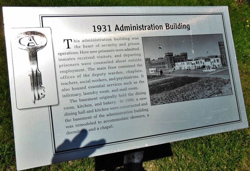 1931 Administration Building Marker image. Click for full size.