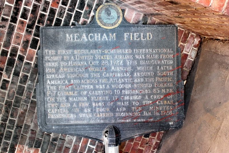 Meacham Field Marker image. Click for full size.
