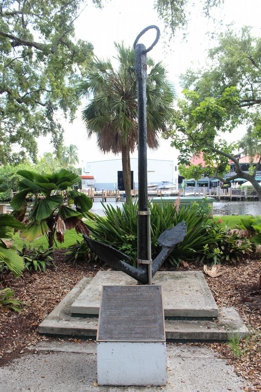 Early 19th Century British Admiralty Anchor and Marker. Click for full size. Early 19th Century British Admiralty Anchor and Marker image. Click for full size.