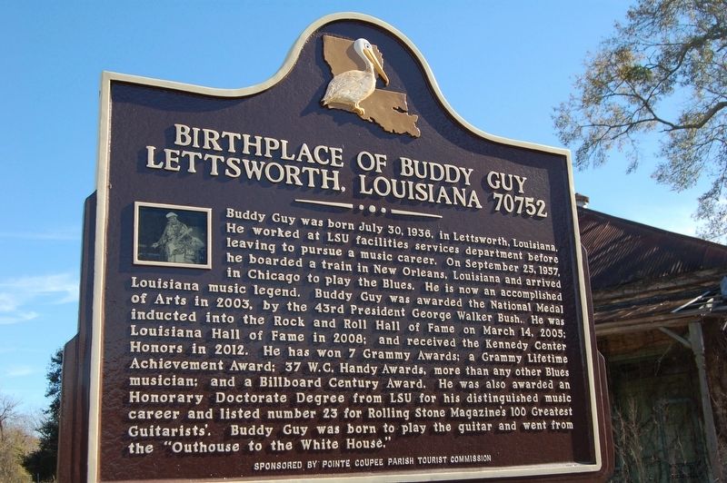 Birthplace of Buddy Guy Marker image. Click for full size.