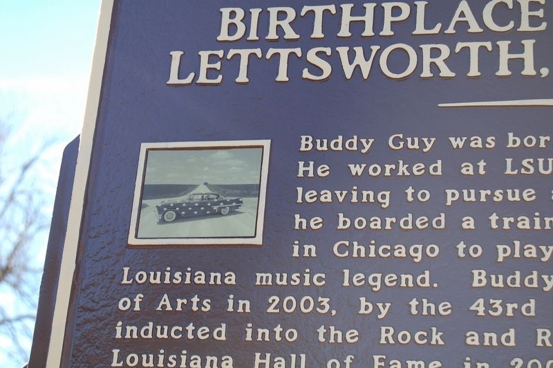 Birthplace of Buddy Marker - side 2 image. Click for full size.