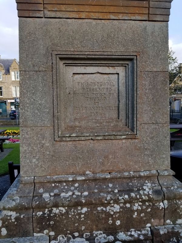 Sir John Sinclair Marker. Click for full size. Sir John Sinclair Marker image. Click for full size.