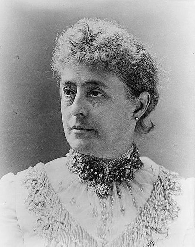 First Lady of the U.S. Caroline Harrison image. Click for full size.