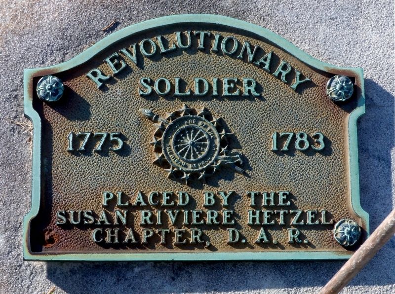 Revolutionary<br>Soldier image. Click for full size.