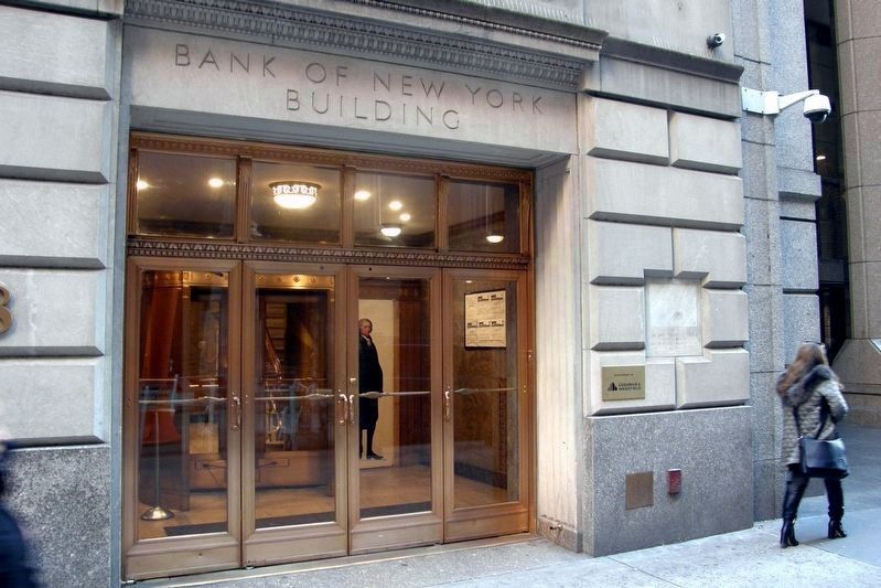 48 Wall Street entrance image. Click for full size.