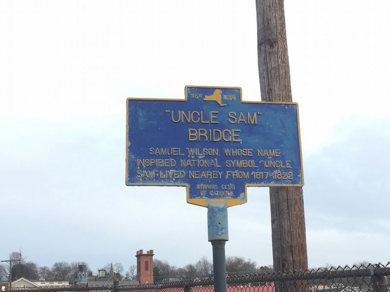 Uncle Sam Bridge Marker image. Click for full size.