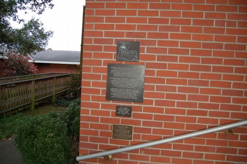 Plaquemine First United Methodist Church Marker image, Touch for more information