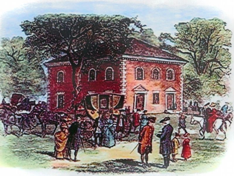 Pohick Church in the 18th Century image. Click for full size.